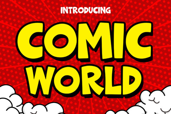 Comic World: Vintage Display Font for Dramatic Impact