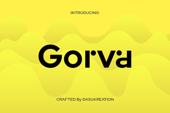 Discovering Gorva: A Modern Geometric Sans Serif for Bold Design