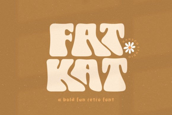 Fat Kat: Unleashing Bold Retro Vibes in Your Designs