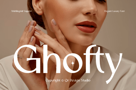 Ghofty: The Serif for Modern Luxury Branding
