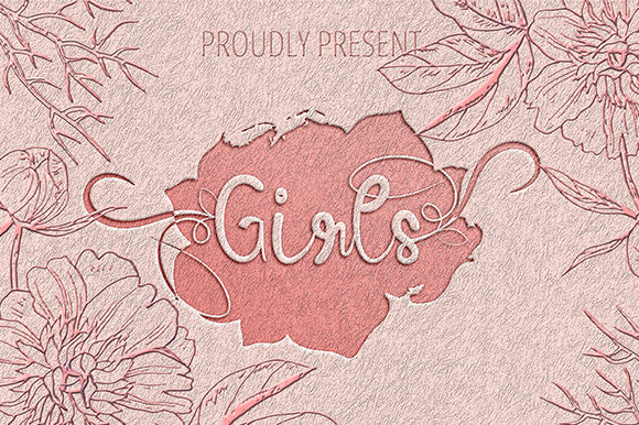Girls: A Handwritten Font for Timeless Creative Designs