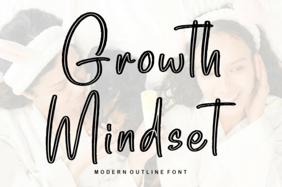 Growth Mindset: A Handwritten Font with a Warm, Inviting Personality