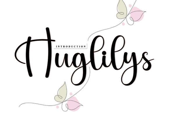 Huglilys: A Handwritten Font for Authentic Branding