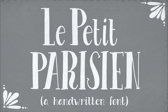 Le Petit Parisien: A Font with Parisian Soul