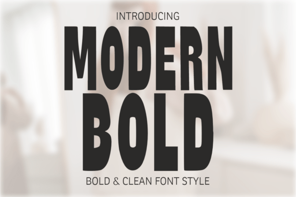 Modern Bold: The Clean, Impactful Display Typeface for Maximum Visual Punch