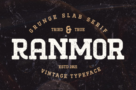Ranmor: The Bold Slab Serif for Authentic Design