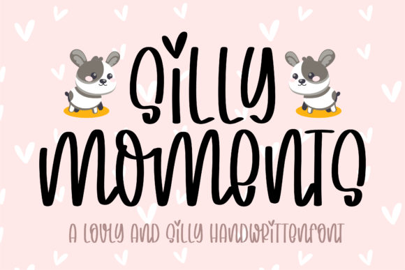 Silly Moments: A Handwritten Font for Authentic Designs